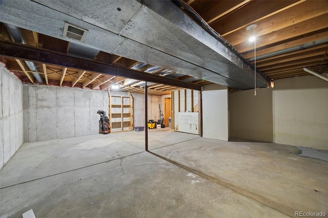 8035 S Garfield Way, Centennial, CO 80122 - view of unfinished basement