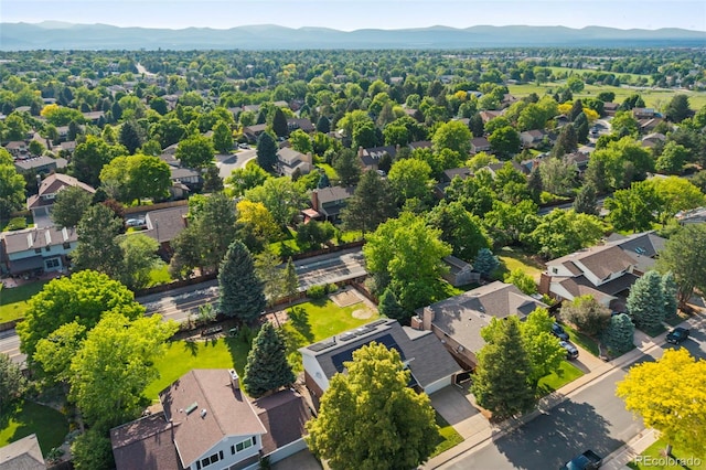 8035 S Garfield Way, Centennial, CO 80122 - aerial perspective of suburban area with mountains