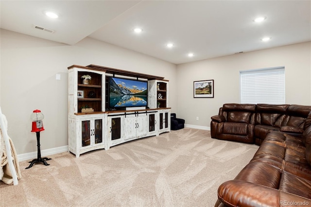 6236 S Millbrook Way, Aurora, CO 80016 - living area with carpet floors and recessed lighting