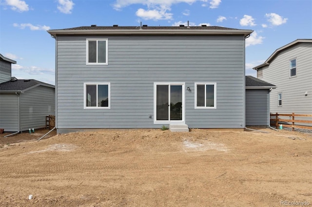 view of back of house