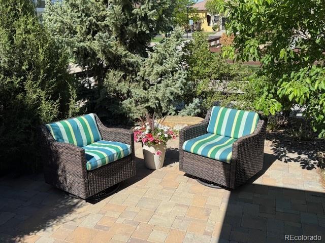 1852 E Sea Drift Dr, Windsor, CO 80550 - view of patio with an outdoor living space