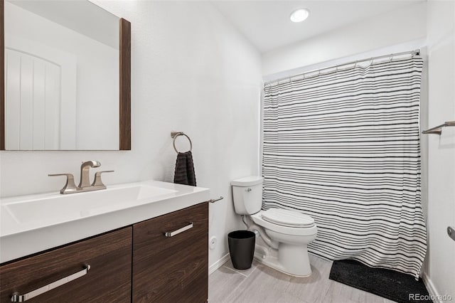 6723 Silverwind Cir, Colorado Springs, CO 80923 - bathroom with vanity and curtained shower