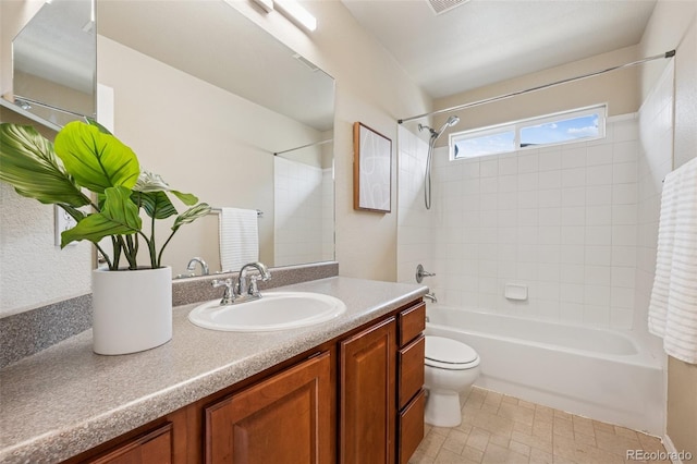 6723 Silverwind Cir, Colorado Springs, CO 80923 - full bath with bathing tub / shower combination and vanity