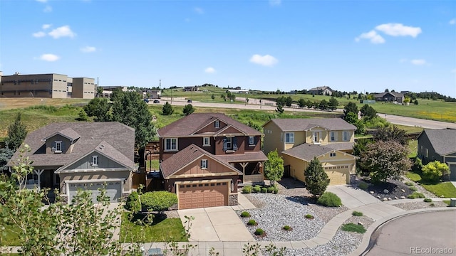 6723 Silverwind Cir, Colorado Springs, CO 80923 - aerial view of residential area