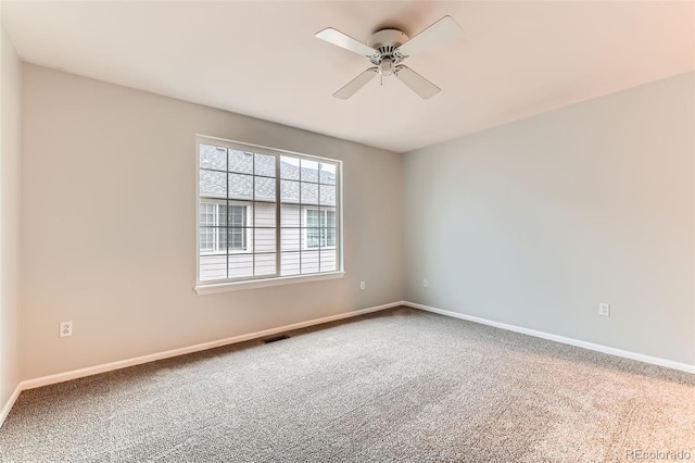1121 W 112th Ave Unit C, Denver, CO 80234 - unfurnished room with a ceiling fan and carpet floors
