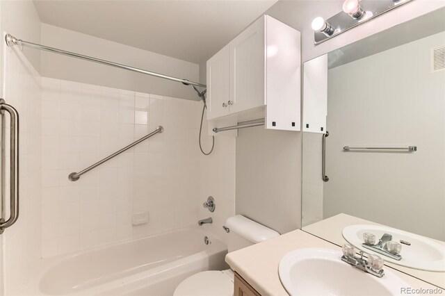 1121 W 112th Ave Unit C, Denver, CO 80234 - full bath featuring shower / washtub combination and vanity