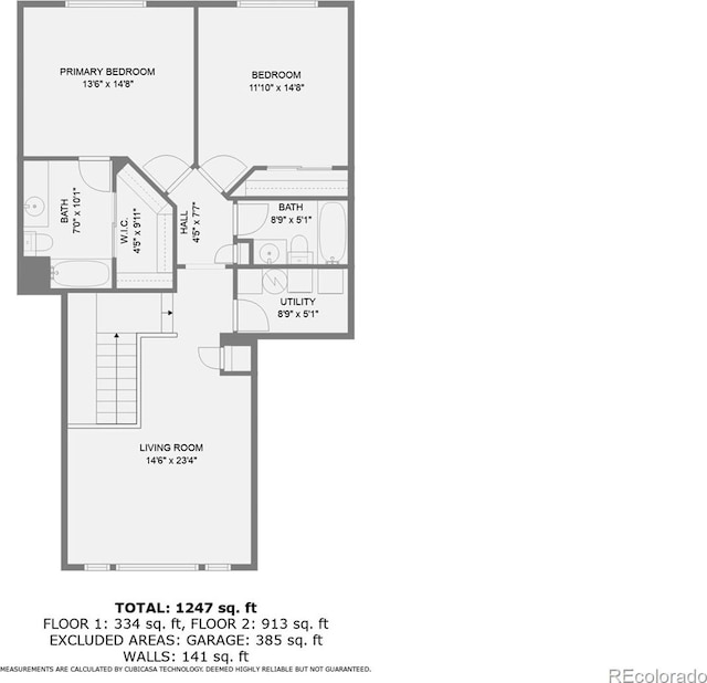 1121 W 112th Ave Unit C, Denver, CO 80234 - view of property floor plan