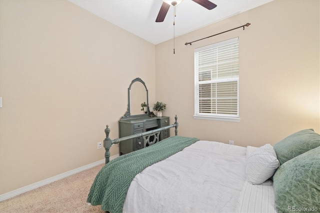 25811 E Archer Ave, Aurora, CO 80018 - carpeted bedroom with baseboards and ceiling fan