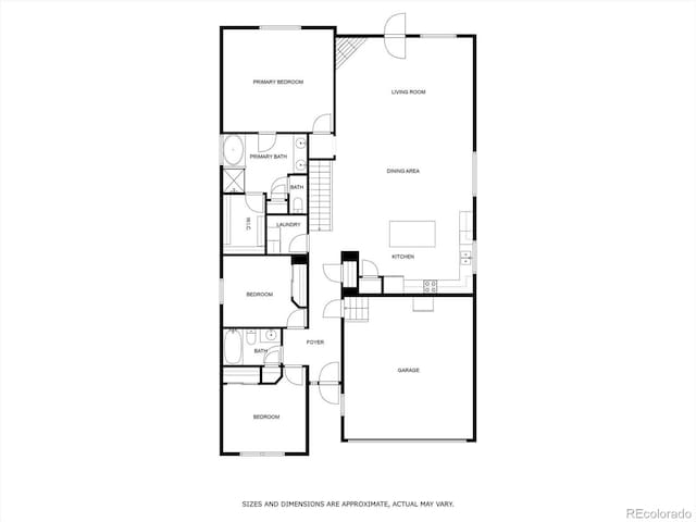 25811 E Archer Ave, Aurora, CO 80018 - property floor plan