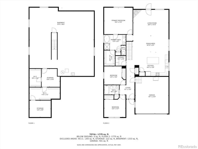 25811 E Archer Ave, Aurora, CO 80018 - property floor plan