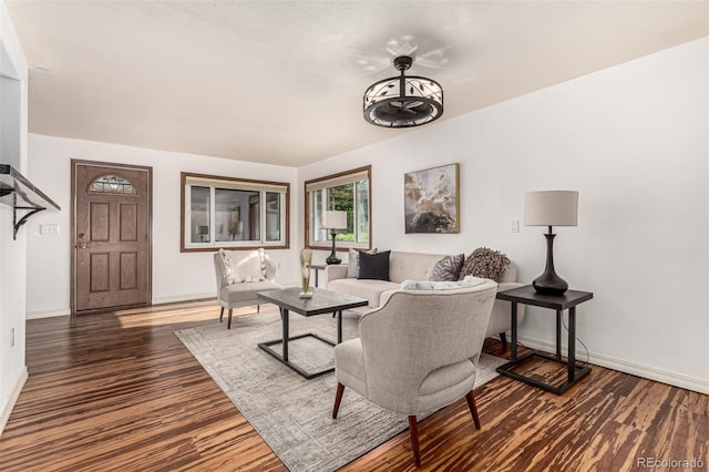 1060 S Eaton St, Lakewood, CO 80226 - living area featuring wood finished floors