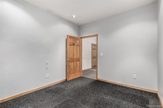 1060 S Eaton St, Lakewood, CO 80226 - empty room featuring carpet floors and recessed lighting