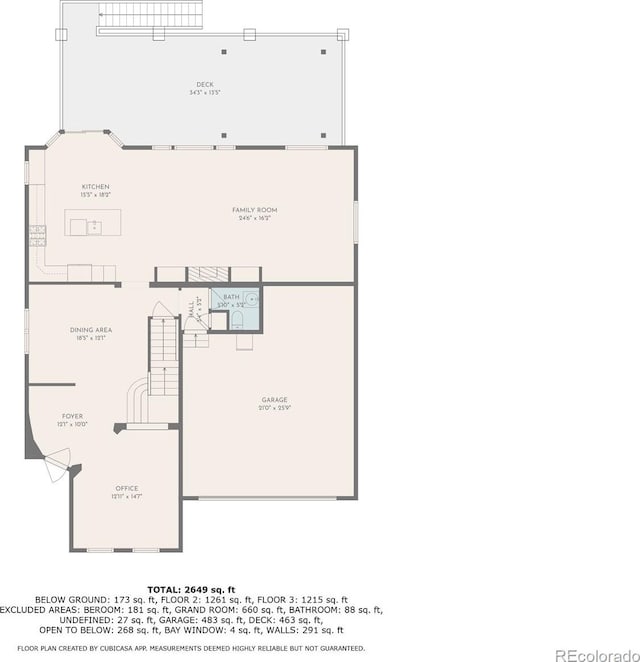 9832 N Crystal Lake Dr, Littleton, CO 80125 - floor plan / room layout