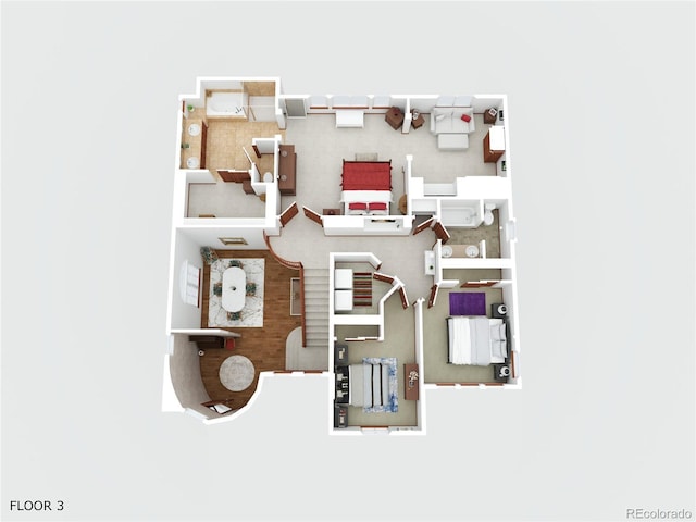9832 N Crystal Lake Dr, Littleton, CO 80125 - room layout