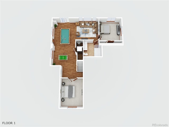 9832 N Crystal Lake Dr, Littleton, CO 80125 - property floor plan