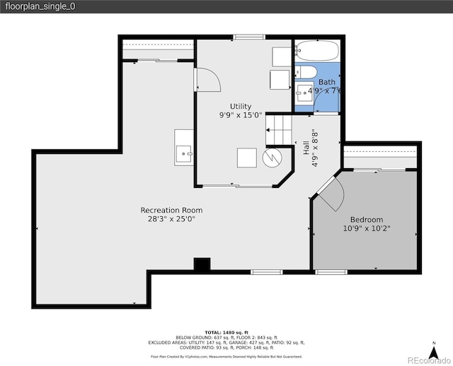 3561 W 131st Ave, Broomfield, CO 80020 - home floor plan