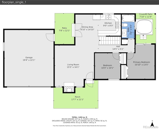 3561 W 131st Ave, Broomfield, CO 80020 - property floor plan