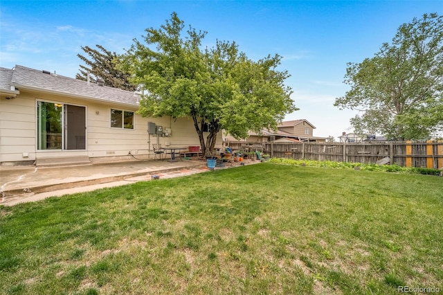10007 Bryant St, Denver, CO 80260 - view of yard featuring a patio area