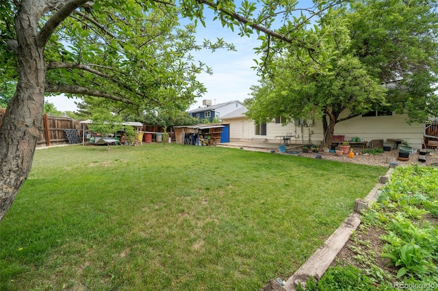 10007 Bryant St, Denver, CO 80260 - view of yard featuring a patio area