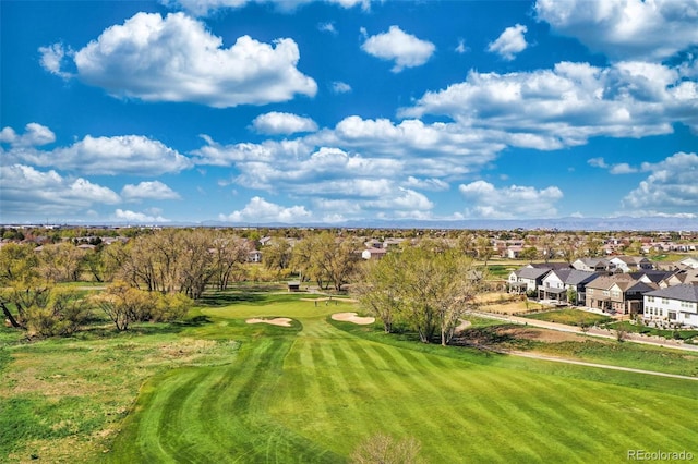 21229 E 50th Ave, Denver, CO 80249 - aerial view with golf course view and a residential view