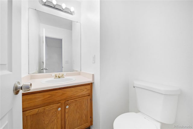 4064 S Himalaya Way, Aurora, CO 80013 - bathroom with toilet and vanity