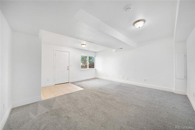 4064 S Himalaya Way, Aurora, CO 80013 - carpeted empty room featuring tile patterned flooring and a smoke detector