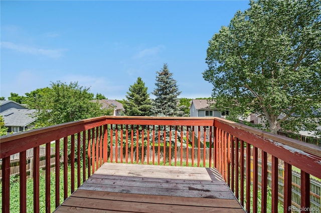 4064 S Himalaya Way, Aurora, CO 80013 - view of wooden terrace