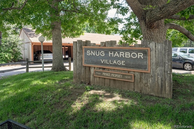 6505 Kalua Rd Unit 104B, Boulder, CO 80301 - view of community sign