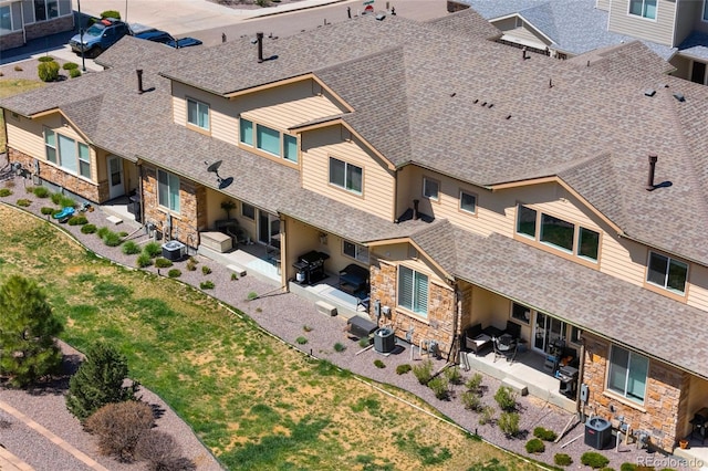 12214 Stone Timber Ct, Parker, CO 80134 - view from above of property