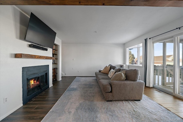 view of living room