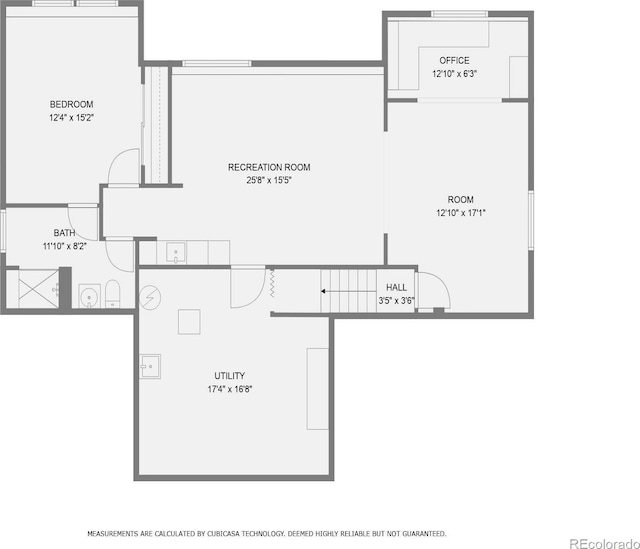 10050 Eagle Valley Way, Highlands Ranch, CO 80129 - view of floor plan / room layout