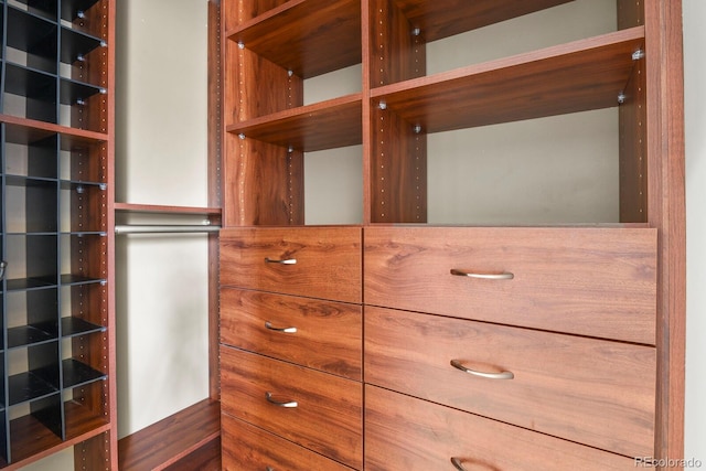 view of closet