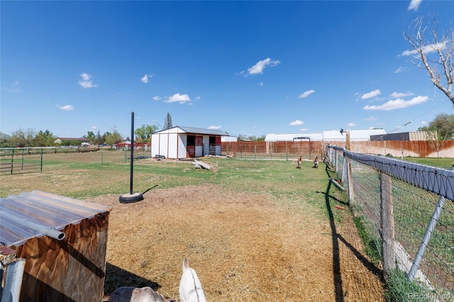 14347 E 134th Ave, Brighton, CO 80601 - view of yard with an outbuilding