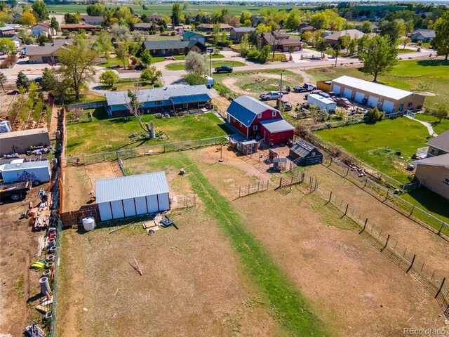 14347 E 134th Ave, Brighton, CO 80601 - aerial perspective of suburban area