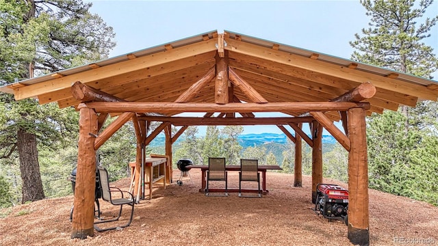 18766 State Highway 67, Divide, CO 80814 - surrounding community with a gazebo and a mountain view