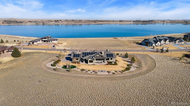 3947 Taliesin Way, Fort Collins, CO 80524 - drone / aerial view featuring a water view