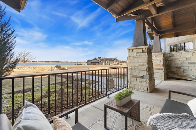 3947 Taliesin Way, Fort Collins, CO 80524 - balcony with a water view