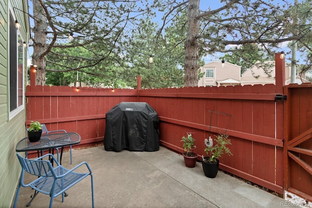 8997 W 88th Ave, Westminster, CO 80021 - fenced backyard featuring area for grilling and a patio