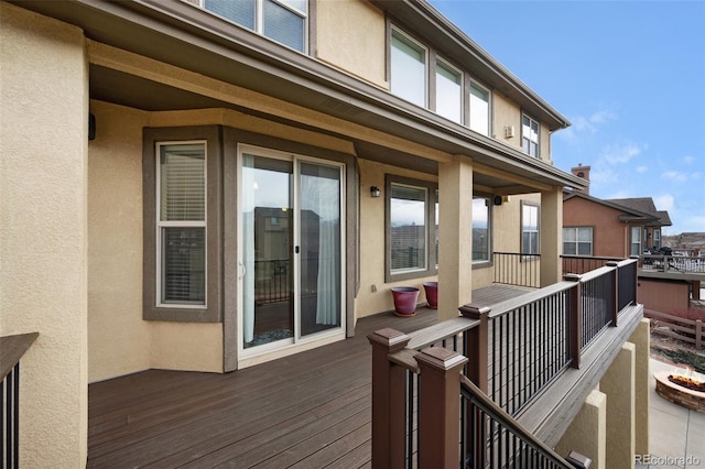 1053 Crystal Basin Dr, Colorado Springs, CO 80921 - view of deck