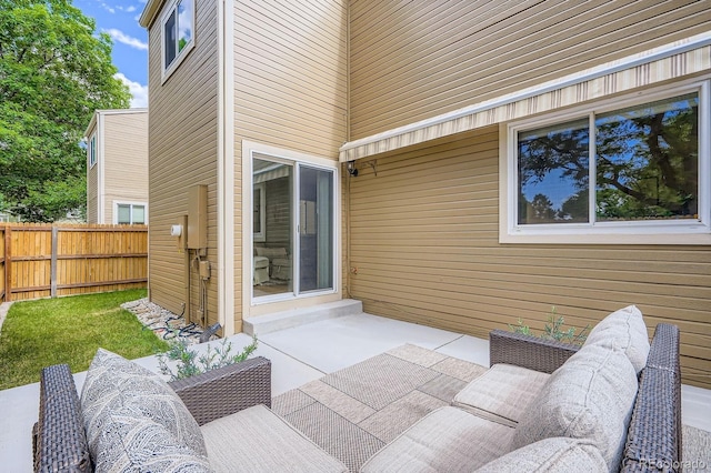 8993 W 88th Pl, Westminster, CO 80021 - view of patio with an outdoor living space