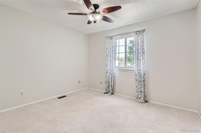 8993 W 88th Pl, Westminster, CO 80021 - spare room with ceiling fan, a textured ceiling, and carpet