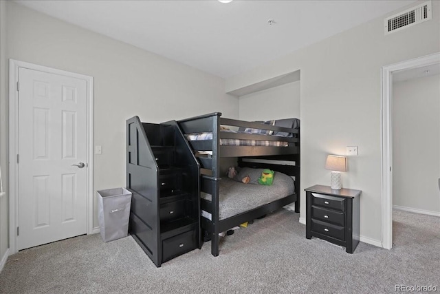 bedroom featuring carpet floors