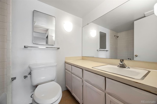 1255 N Ogden St Unit 406, Denver, CO 80218 - bathroom featuring vanity and a shower