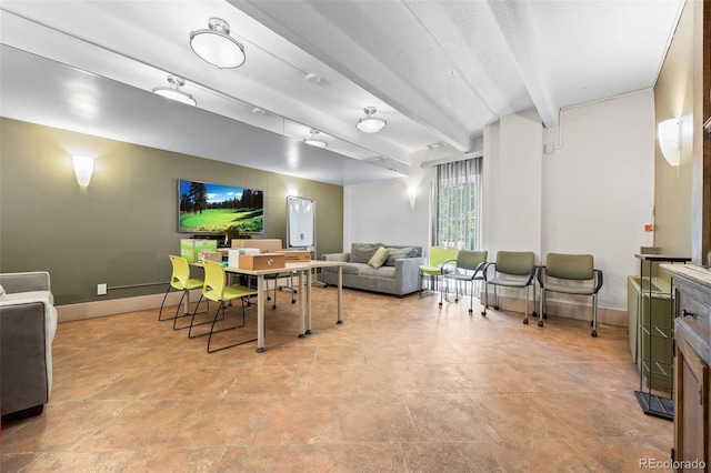 1255 N Ogden St Unit 406, Denver, CO 80218 - dining room with baseboards