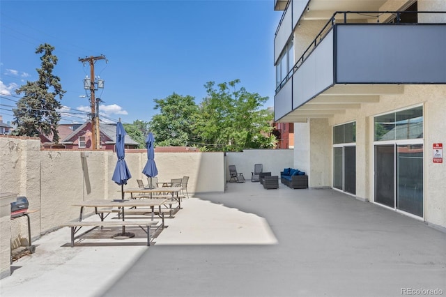 1255 N Ogden St Unit 406, Denver, CO 80218 - view of patio / terrace