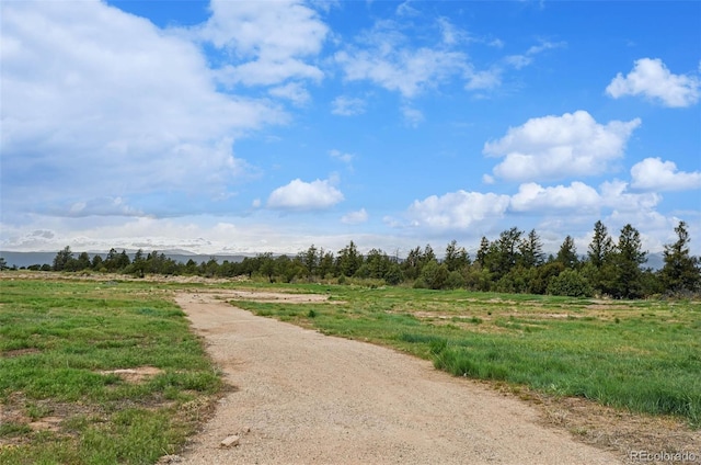 1592 Maggie Mae Ln, Castle Rock, CO 80104 - view of street with a rural view and a mountain view