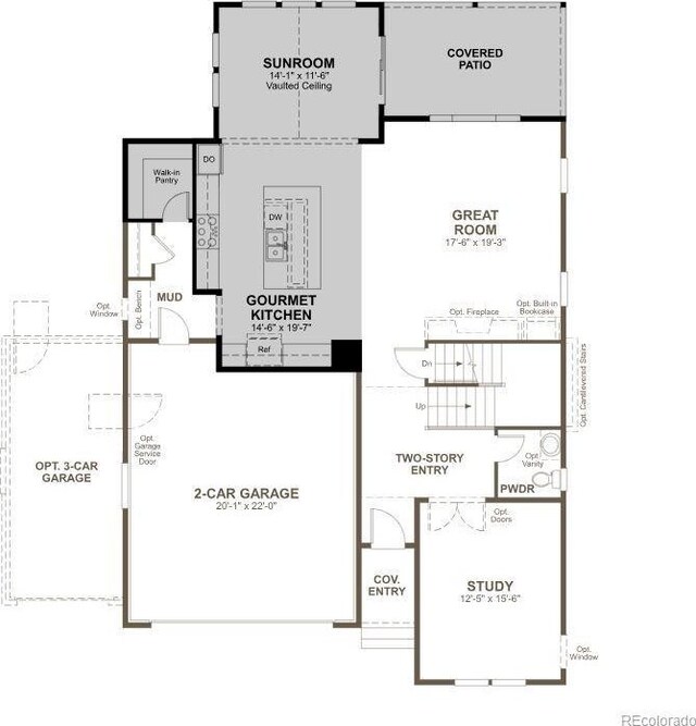 25254 E Warren Pl, Aurora, CO 80018 - floor plan / room layout