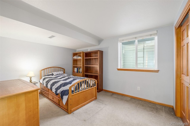 5048 Rocky Mountain Dr, Castle Rock, CO 80109 - bedroom featuring light colored carpet and baseboards