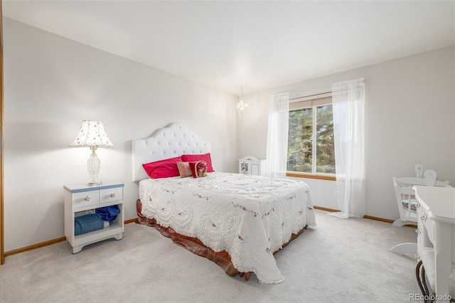 5048 Rocky Mountain Dr, Castle Rock, CO 80109 - bedroom featuring light colored carpet and baseboards