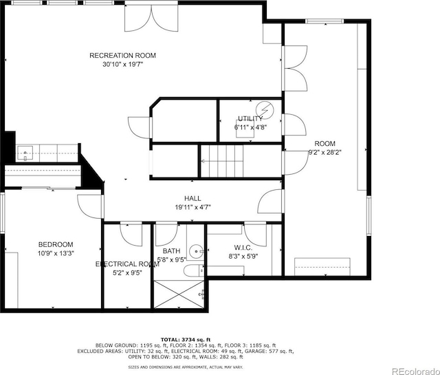 5048 Rocky Mountain Dr, Castle Rock, CO 80109 - property floor plan